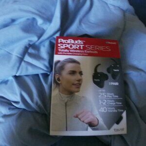 ProBuds Sport Wireless Earbuds With Charging Case